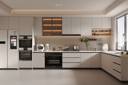 Modern Kitchen 3d model