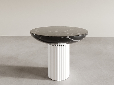 Side Table Round Table Coffee Table Round Table Low Table 3d model