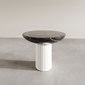 Side Table Round Table Coffee Table Round Table Low Table 3d model