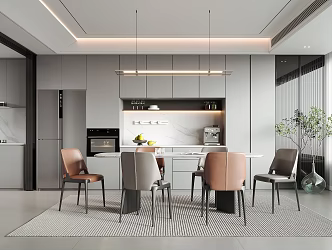 Modern Restaurant 3d model