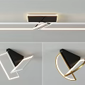 modern ceiling lamp 3d model