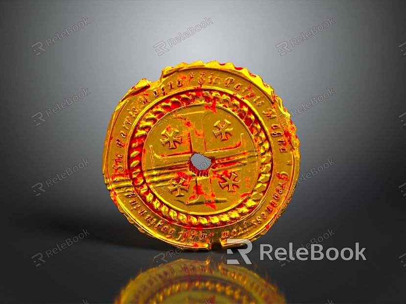 Copper Gold Coin Silver Coin Coin Coin Coin Coin Steel Coin Money Money model