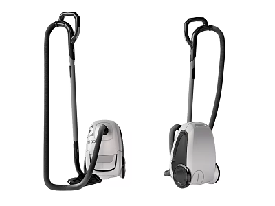 Two Modern Lightweight Vacuum Cleaners Efficient Household Appliances For Home 3d model