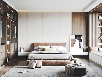 Modern Bedroom 3d model