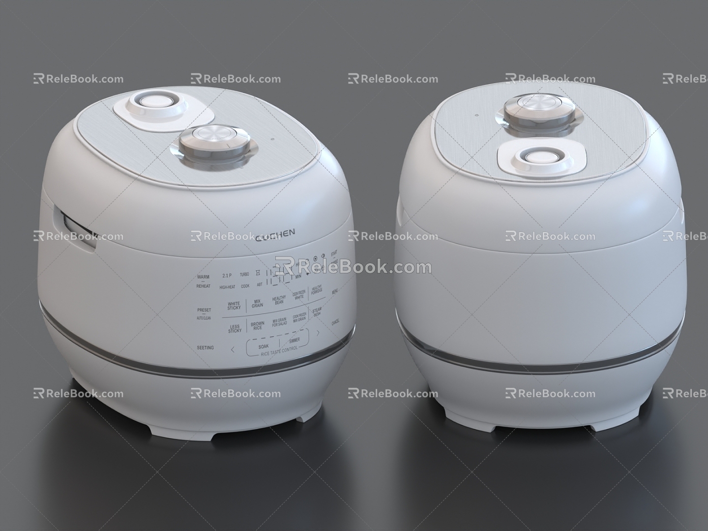 Rice Cooker Electric Cooker Pressure Cooker Steamer Air Fryer Kitchen Appliances 3d model