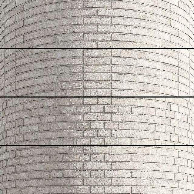 High Quality Brick Construction Components For Building Wall Structure Design 3d model