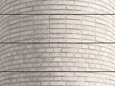High Quality Brick Construction Components For Building Wall Structure Design 3d model