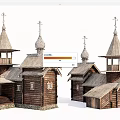 Rural Self-built House With Traditional Wooden Spire And Cross Design