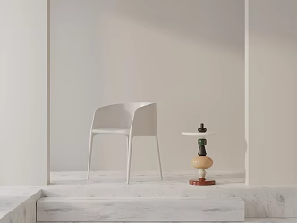 Modern Dining Chair 3d model