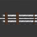Durable Industrial Metal Support Frame With Brown Brackets And White Pipes