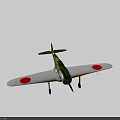Vintage Green Passenger Plane With White Wings Red Markings And Classic Exterior Design