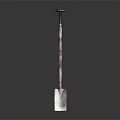 Heavy Duty Long Handle Metal Shovel Hardware Tool For Digging Work