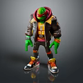 Ninja Turtles Teenage Mutant Turtles Ninja Cartoon Ninja Turtles Animation Ninja Turtles Animation Ninja Turtles 3d model