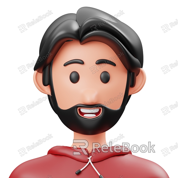 cartoon man cartoon asian cartoon avatar model