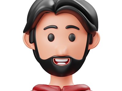 cartoon man cartoon asian cartoon avatar model