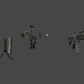 Weapon carbine 3d model