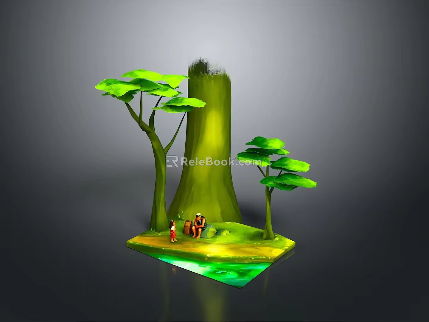 Game Environment Game Scene Fairy Tale Scene Fairy Tale Magic Scene Magic Item Fantasy Scene 3d model
