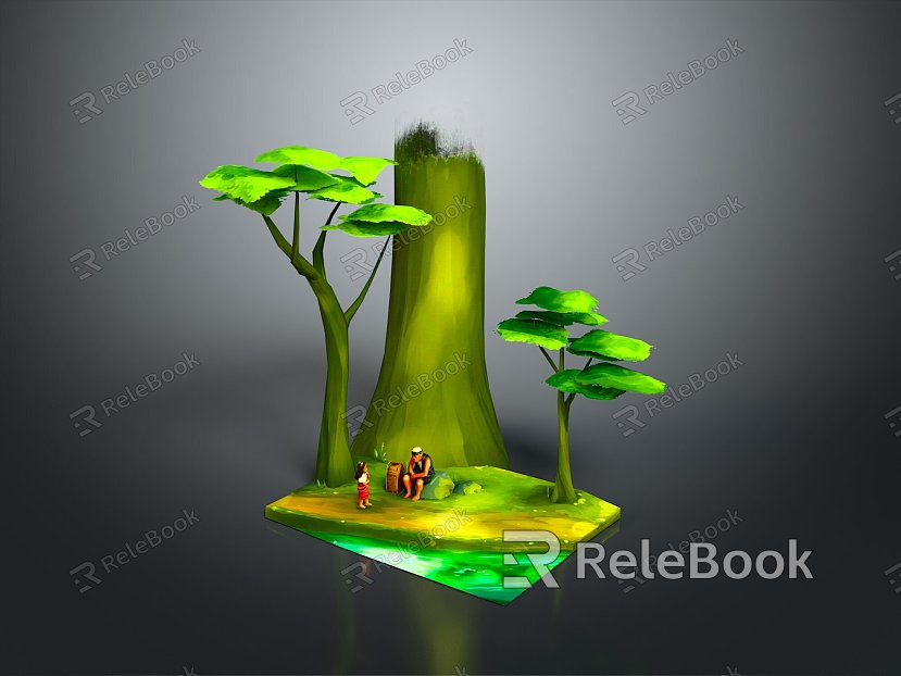 Game Environment Game Scene Fairy Tale Scene Fairy Tale Magic Scene Magic Item Fantasy Scene model