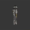 Advanced Cosmic Spaceship With Multicolored Exterior And Futuristic Technological Design