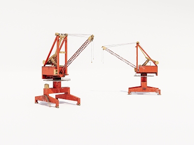 Old Crane 3d model