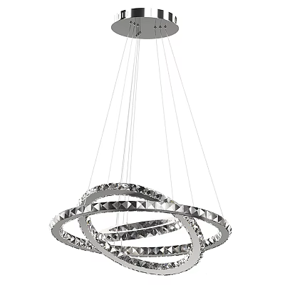 Modern Chandelier Simple Living Room Dining Room Crystal Lamps Bar Internet-red Creative Clothing Chandelier Commercial Shop 3d model