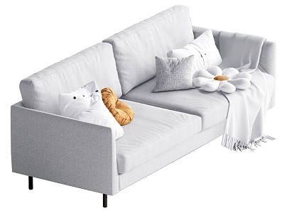 Modern double sofa model