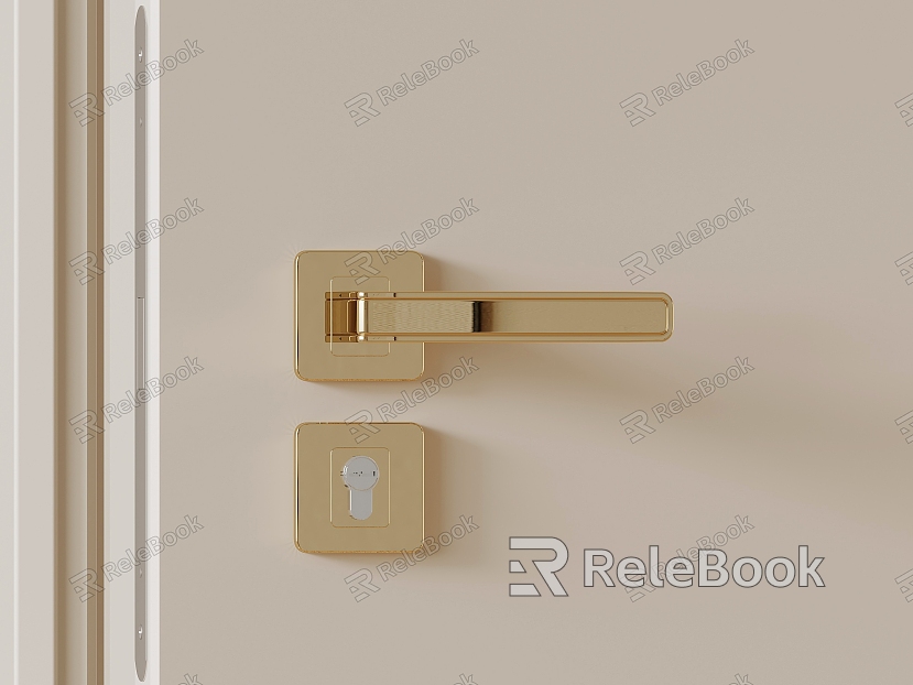 Door Lock Modern Indoor Door Lock model