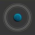 Universe Star Nebula Space Planet Realistic 3d model