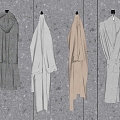 Bathrobe 3d model