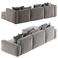Poliform Dune corner sofa 3d model