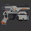 Sci-fi Pistol Sci-fi Firearms Next Generation Firearms Sci-fi Game Gun Games Firearms Game Gun 3d model