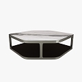 Modern Coffee Table Combination Modern Coffee Table Side Table Round Table Simple Home Furniture Coffee Table 3d model