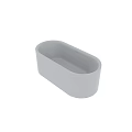 Modern White Bathtub Design With Sleek Smooth Surface And Minimalist Style