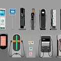 Public Facilities Various Types Of Modern Electric Vehicle Charging Stations