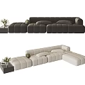 Cassina Multiplayer Sofa 3d model