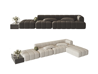 Cassina Multiplayer Sofa 3d model