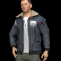 Men Men Men Men European Foreigners Coat Handsome Middle-aged Clothes Coat Short Hair 3d model