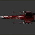 Modern Fighter Sci-fi Fighter 3d model