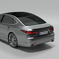 Lexus Silver Sedan With Sleek Exterior Design And Multiple Color Options