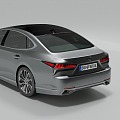 Lu sports car Lexus LS500 Primary Color Medium Quality 3d model