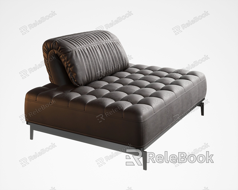 Modern Poliform Single Sofa model