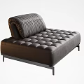 Modern Poliform Single Sofa 3d model