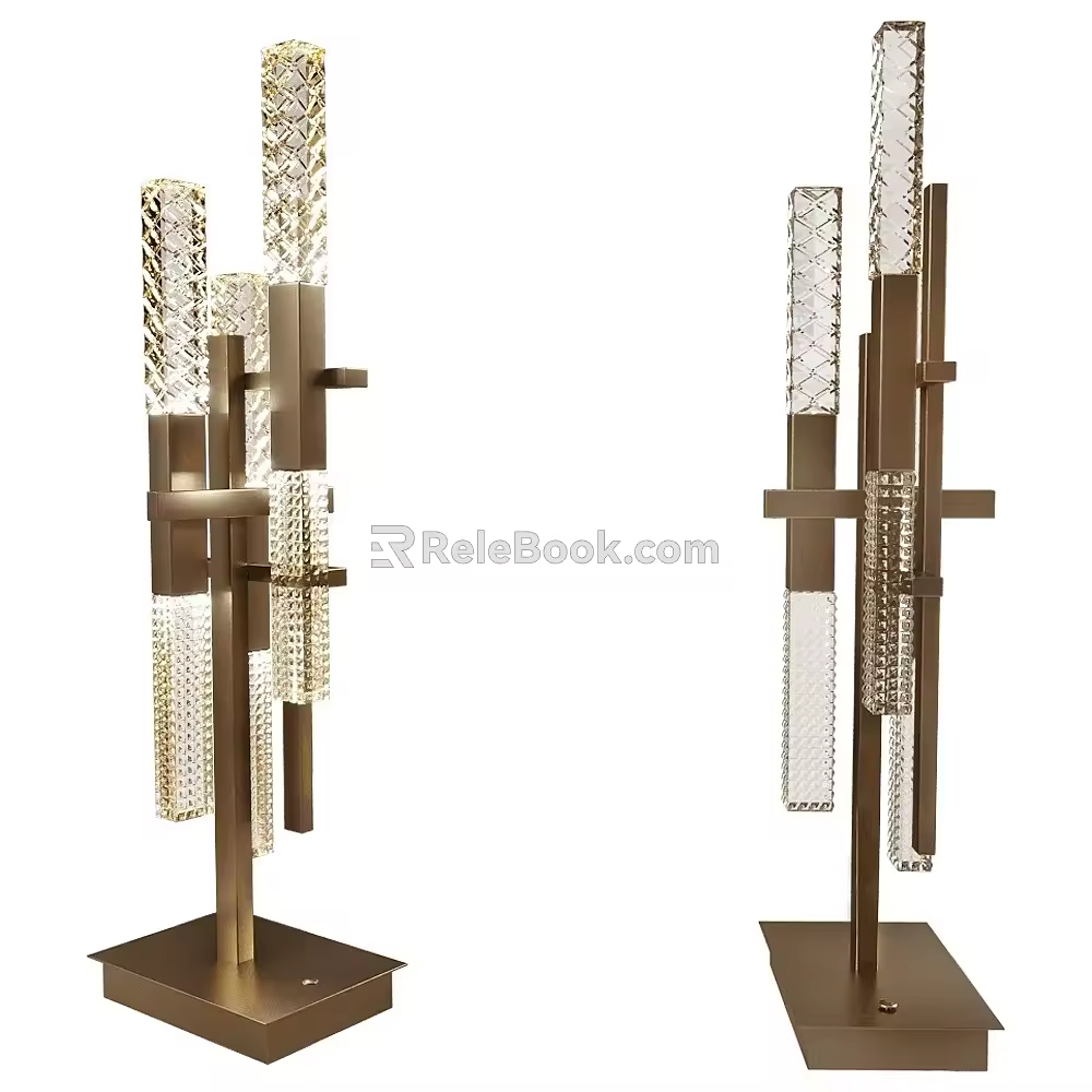 Mikado American Table Lamp 18w 3d model