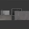 Industrial Metal Structural Components With Flat Panels Frames And Mounting Brackets