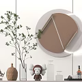 Modern ornaments combination 3d model