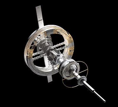 The Modern Space Station 3d model