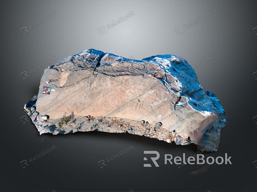 Stone Rock Stone Stone Appreciation Stone Strange Stone Ore Realistic model