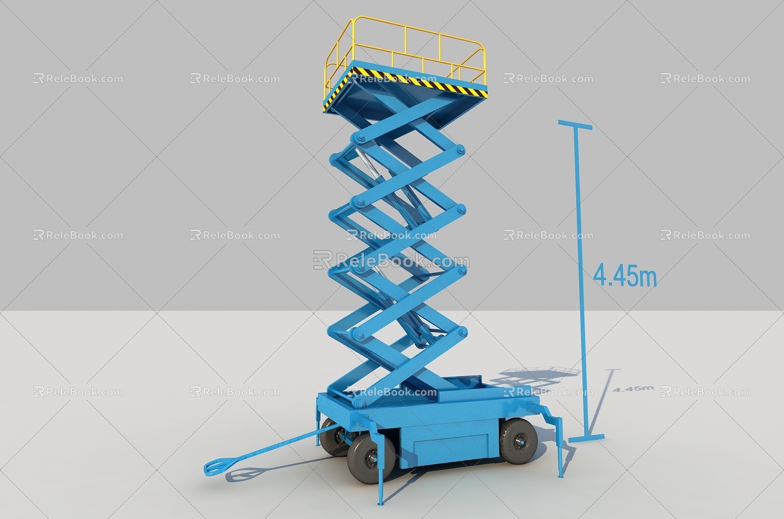 Elevator lift truck lifting platform aerial work model