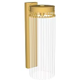 Elegant Gold Wall Lamp With Transparent Tassels Modern Interior Design