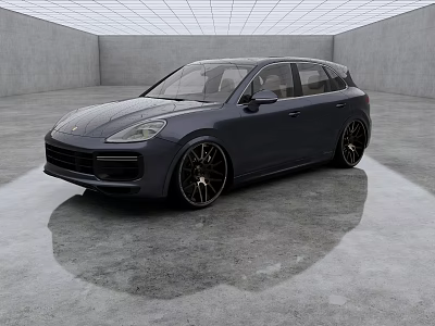 Porsche Cayenne Luxury Car Family Car 3d model